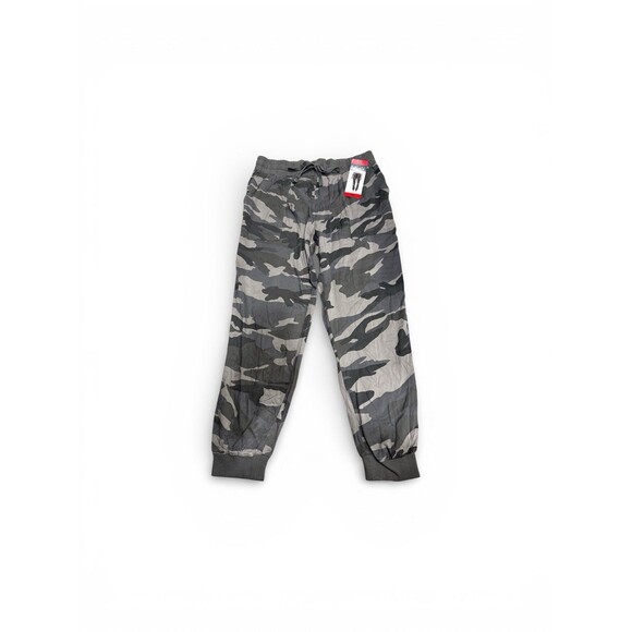 Splendid Gray Camo Jogger Pants Pockets Elastic Waist Drawstring Size M NWT - Picture 2 of 7